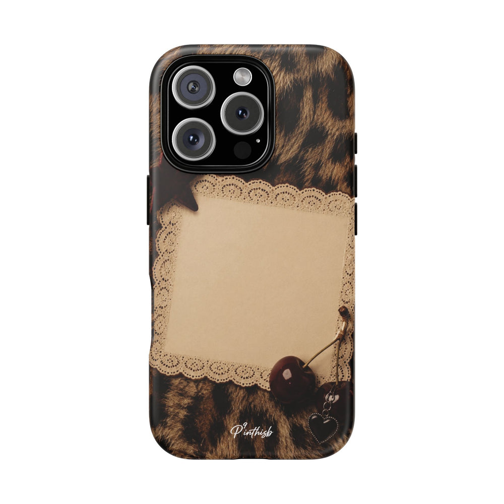 Personalized Leopard Lace Phone Case
