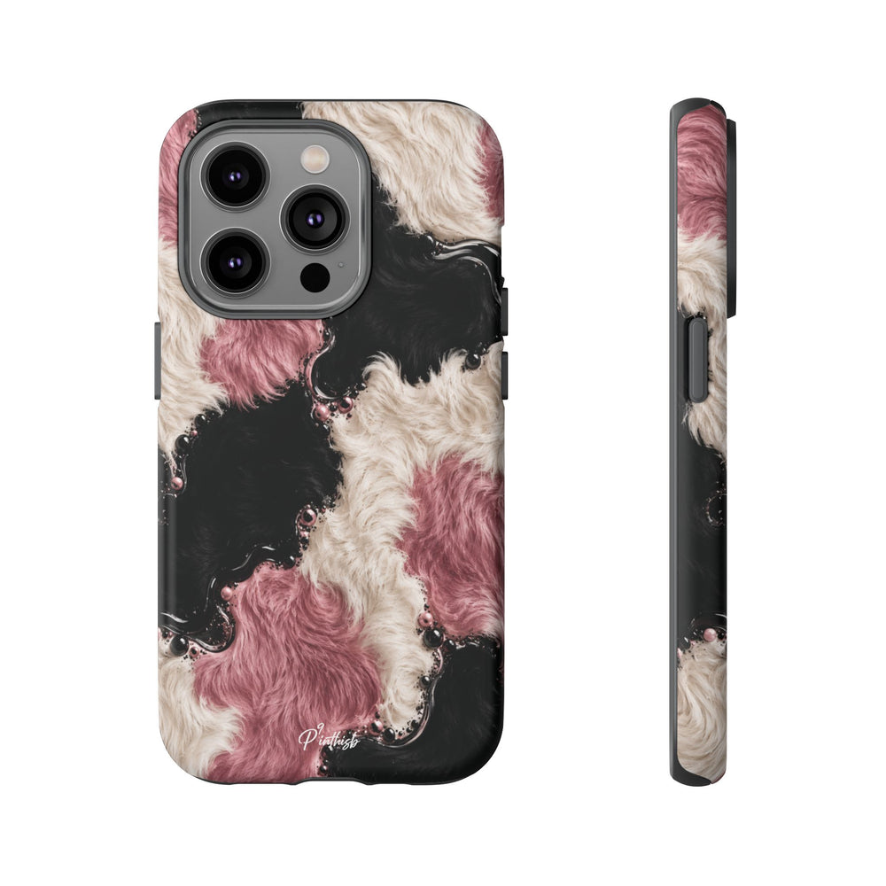 Cow Print Swirl Tough Case