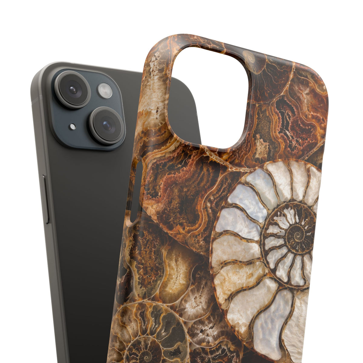 Nautilus Fossil Snap Case