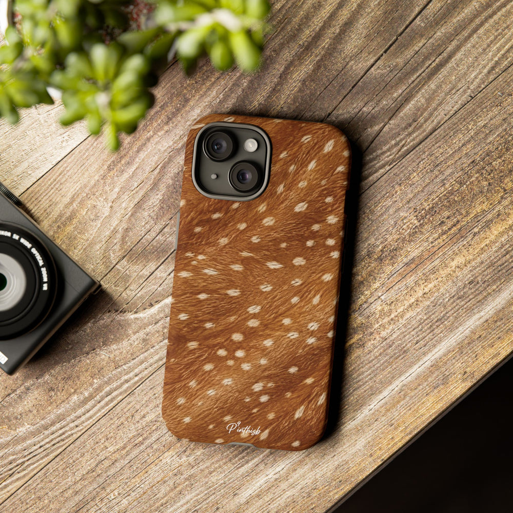 Caramel Deer Pattern Tough Case