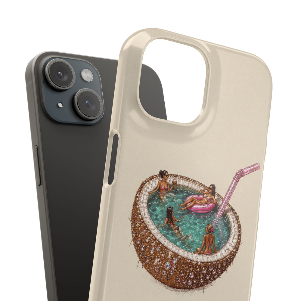 Coconut Pool Snap Phone Case