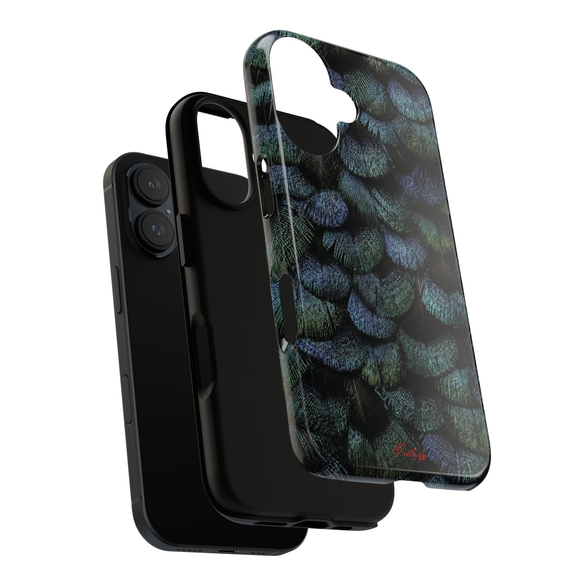 Iridescent Feather Tough Case