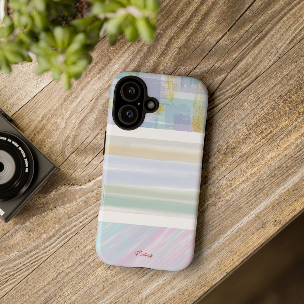 Pastel Stripe Tough Phone Case