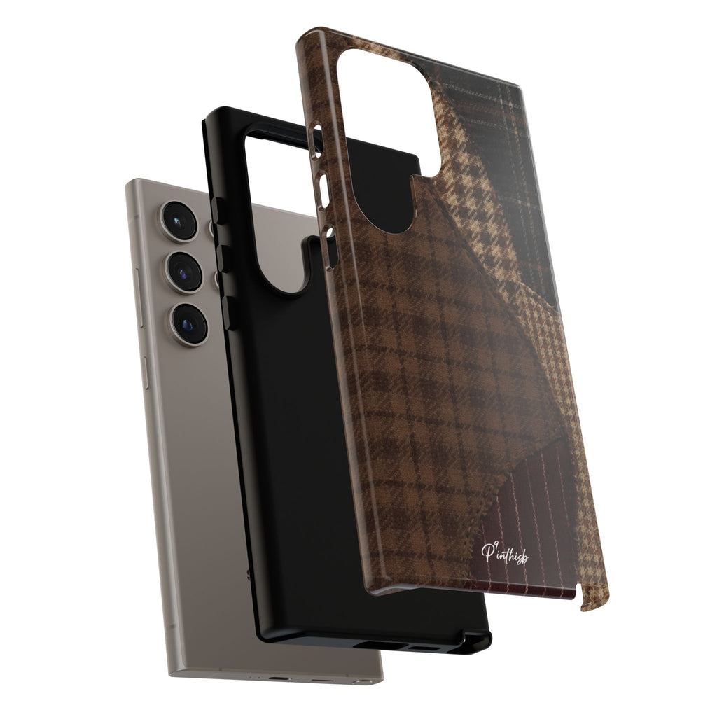 Rustic Brown Retro Tough Case