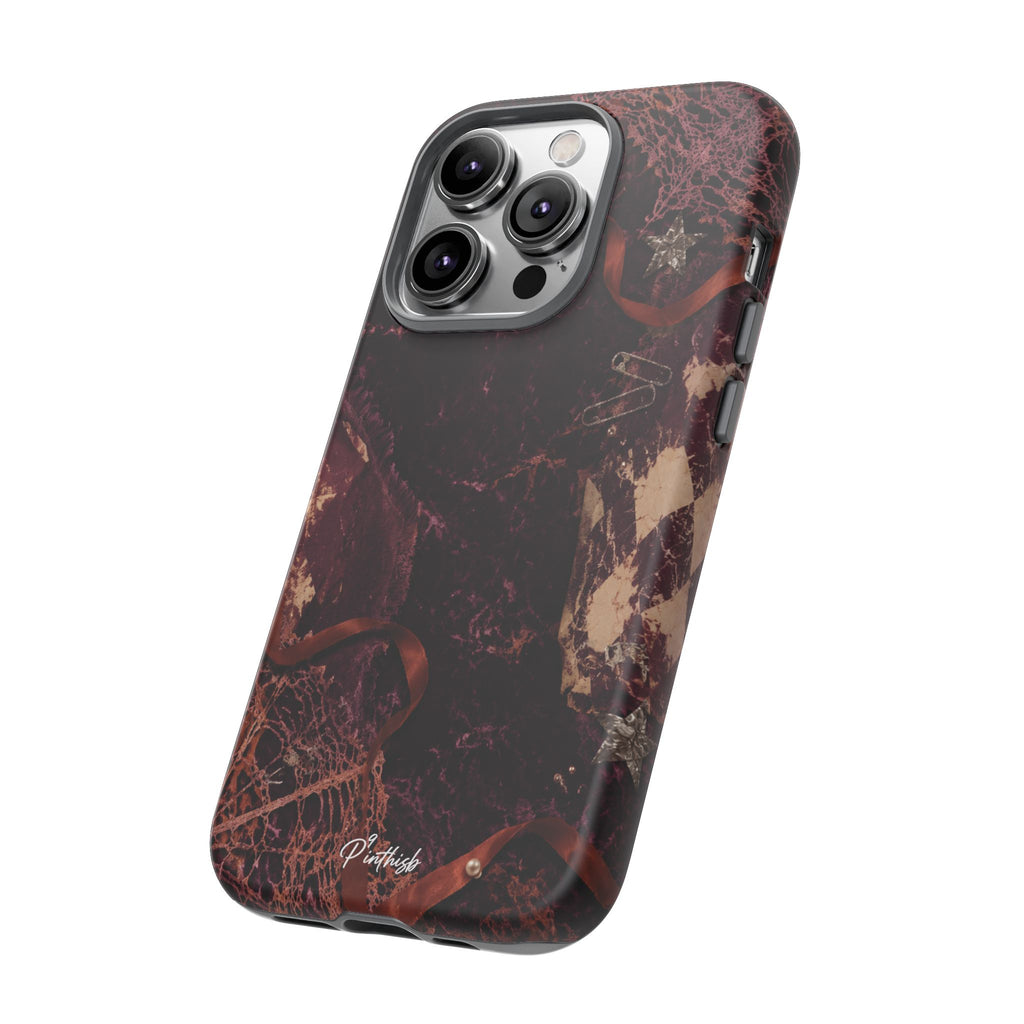 Dark Maroon Vintage Tough Case