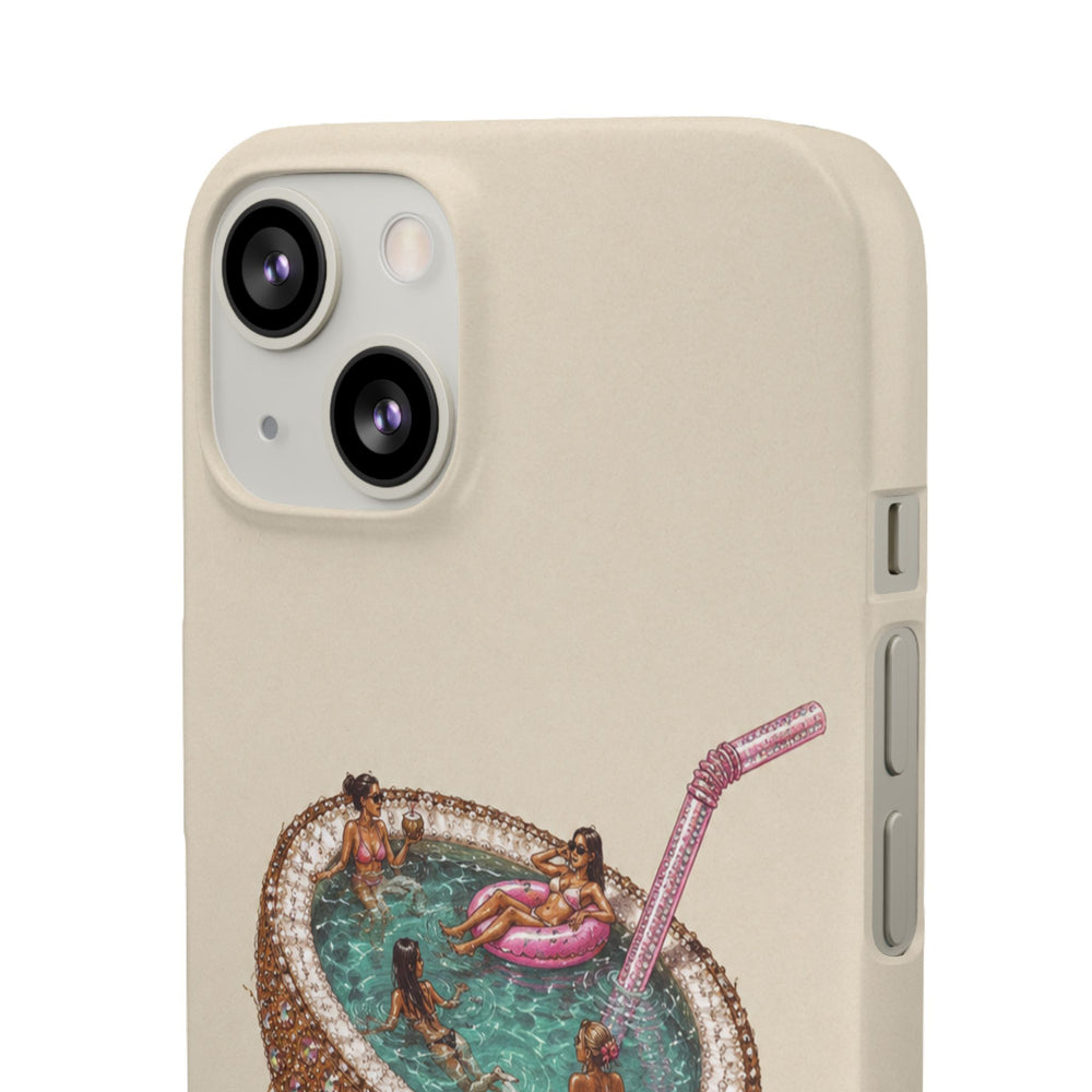 Coconut Pool Snap Phone Case