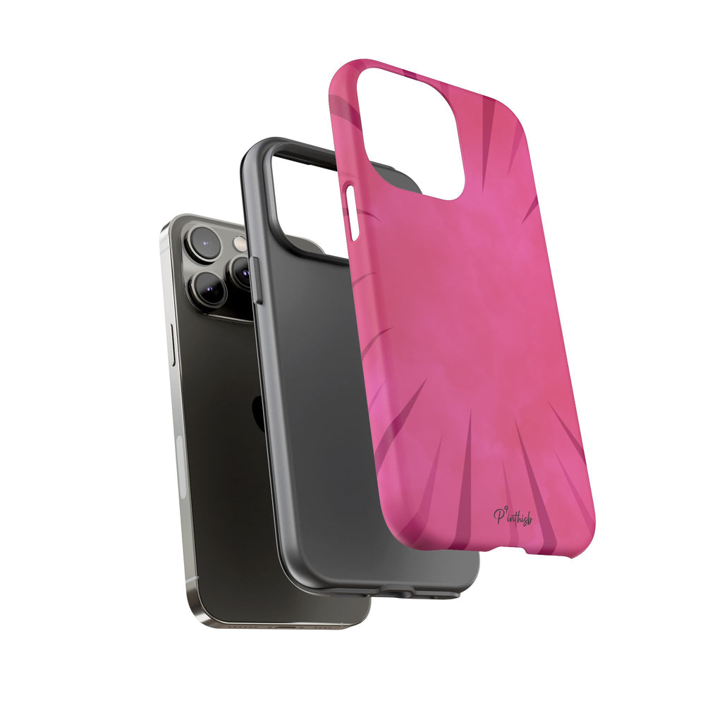 Pink Burst Tough Phone Case