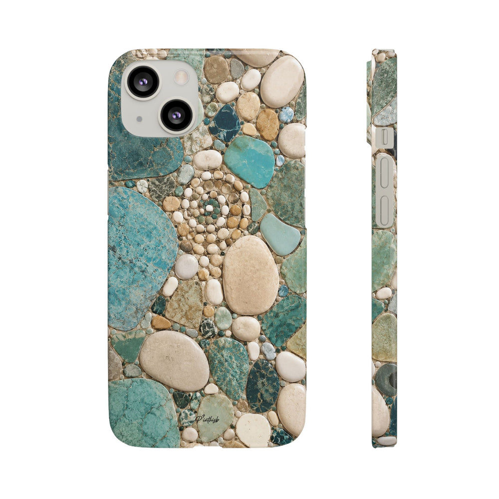 Sea Glass Mosaic Snap Case