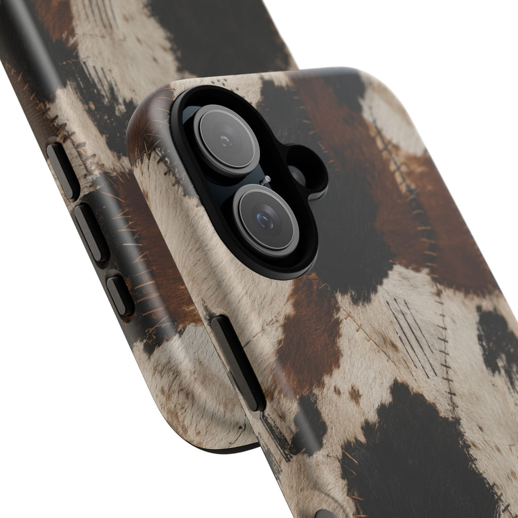 Brown & Black Animal Print Tough Case