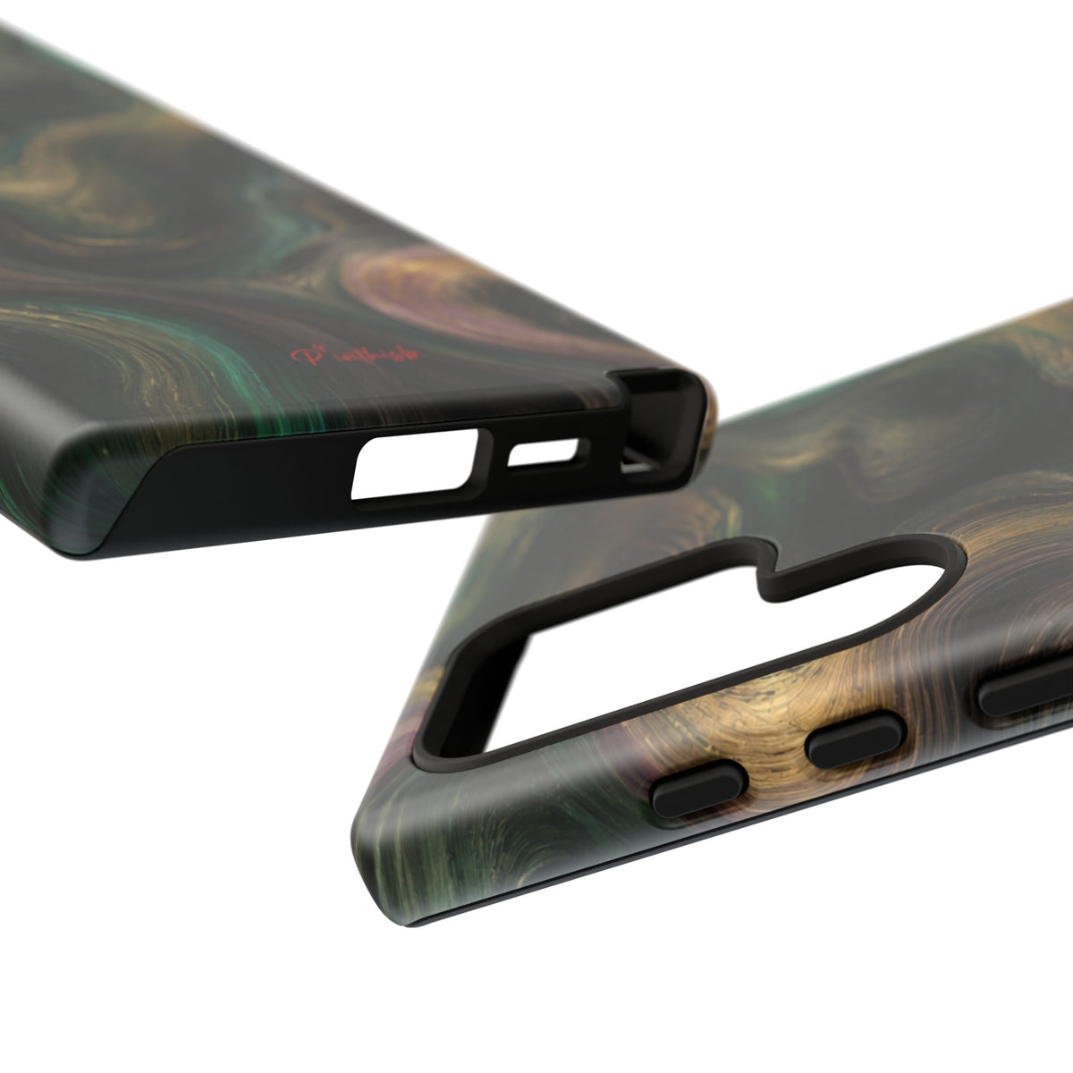 Marbled Forest Tough Phone Case