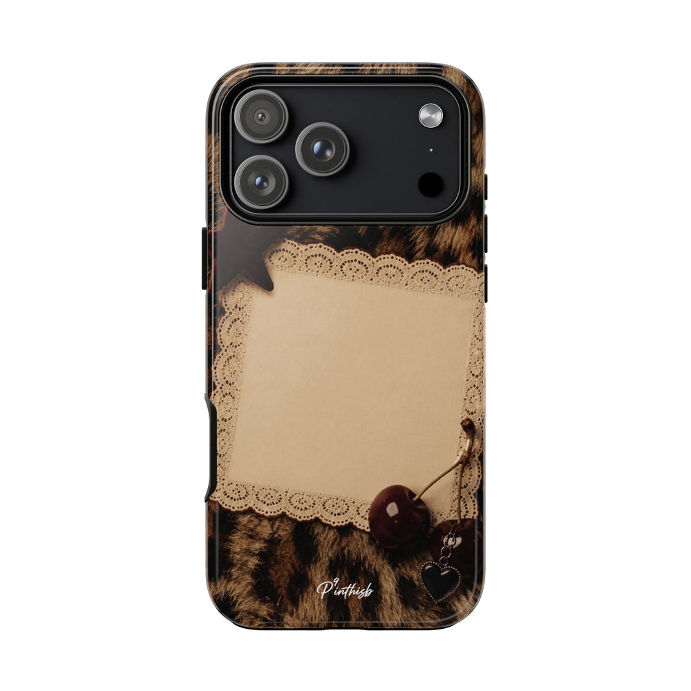 Personalized Leopard Lace Phone Case
