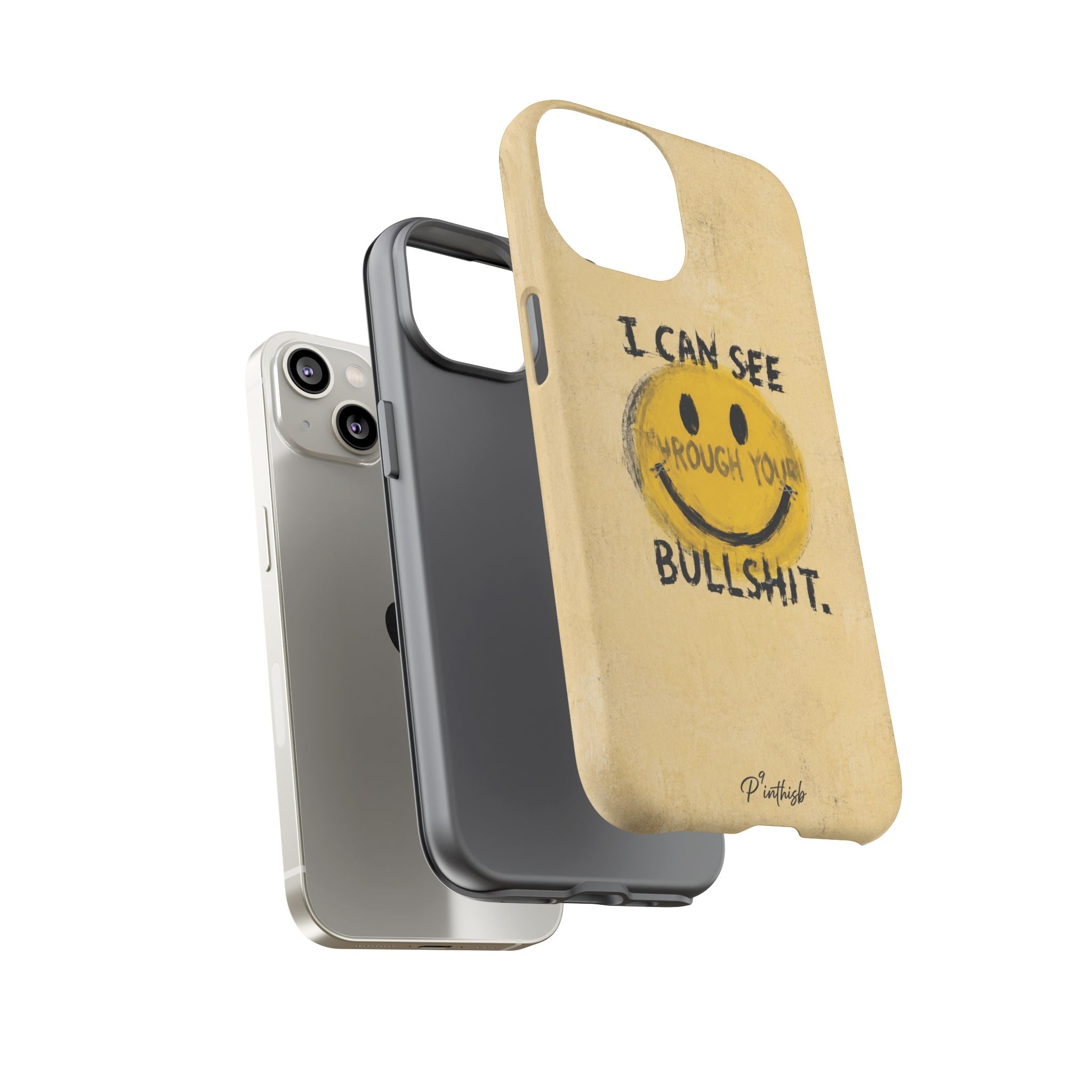 Smiley Anti-BS Tough Case