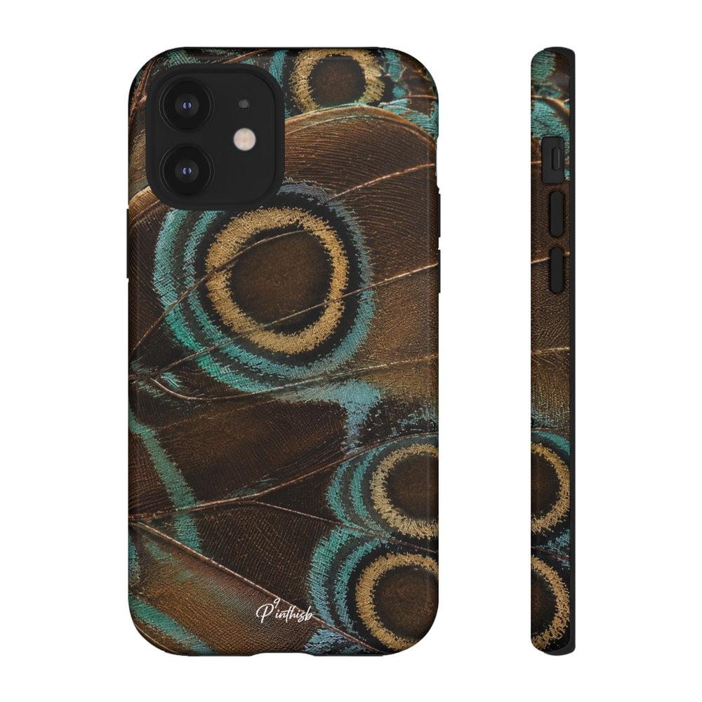 Peacock Feather Pattern Tough Case