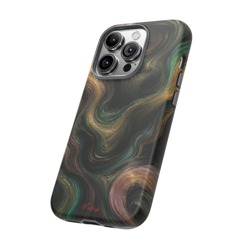 Marbled Forest Tough Phone Case