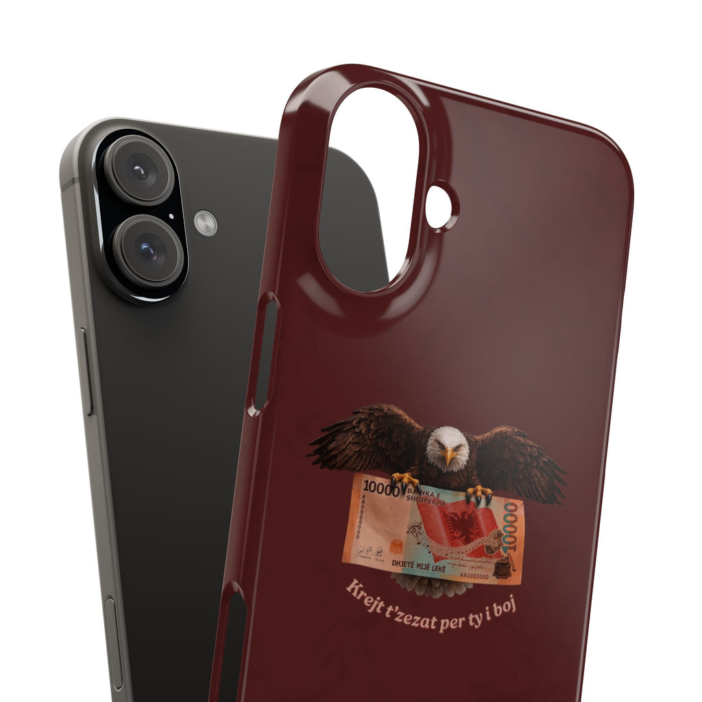 "Krejt t'zezat per ty i boj" Snap Case