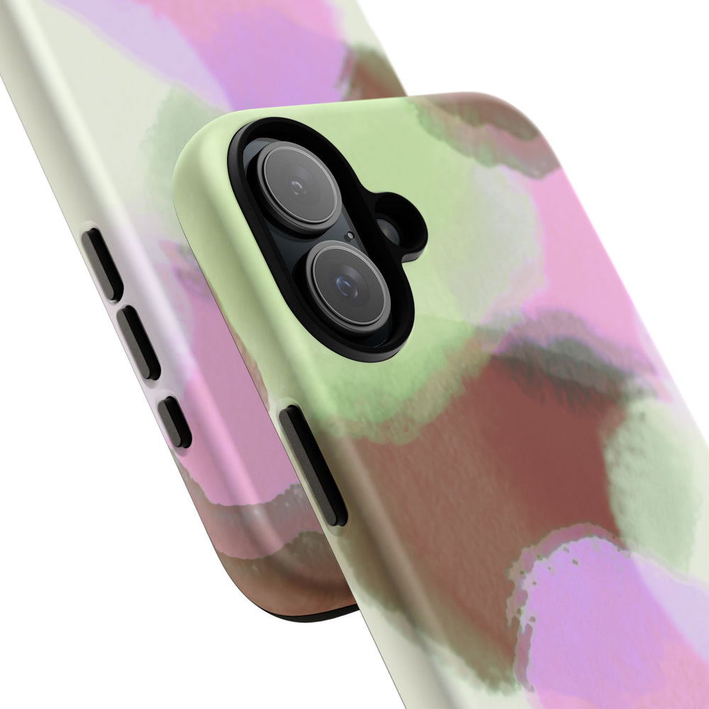 Abstract Pastel Camouflage Tough Phone Case
