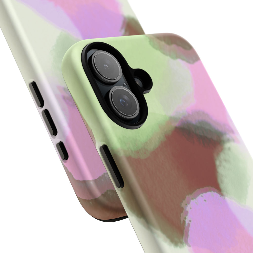 Abstract Pastel Camouflage Tough Phone Case