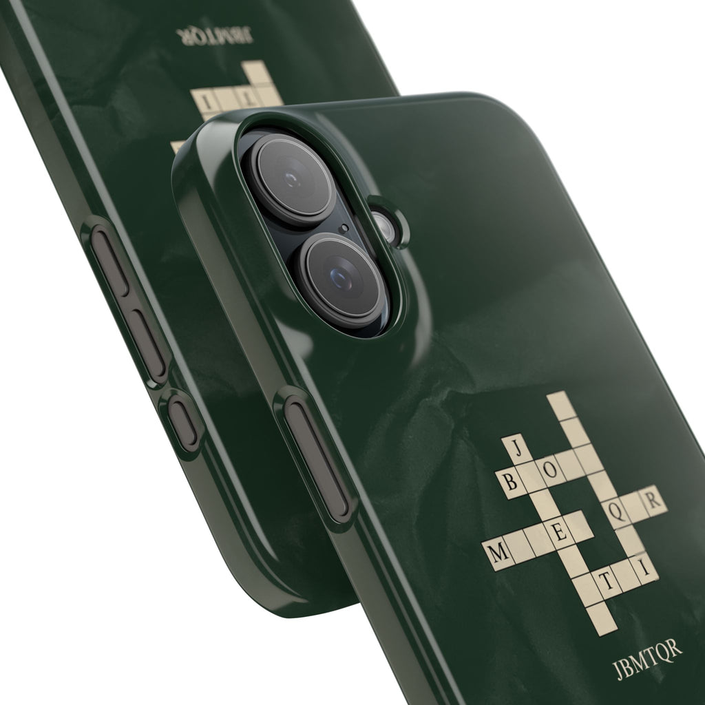 "JBMTQR crossword" Snap Phone Case