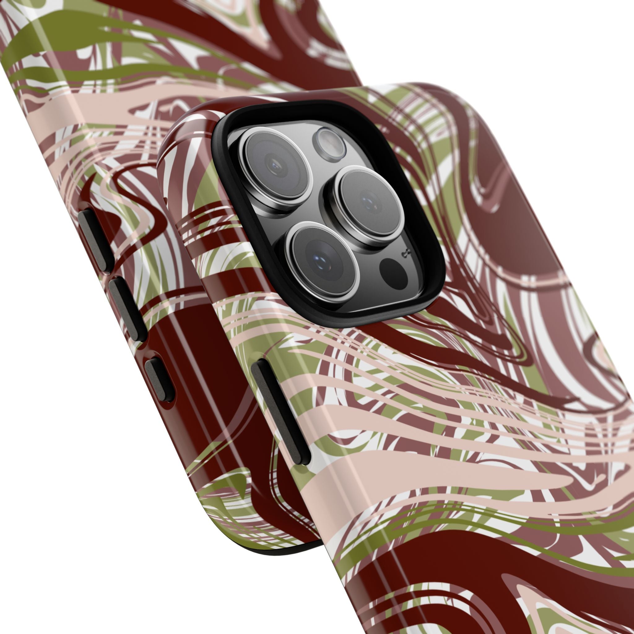 Abstract Marbled Tough Phone Case