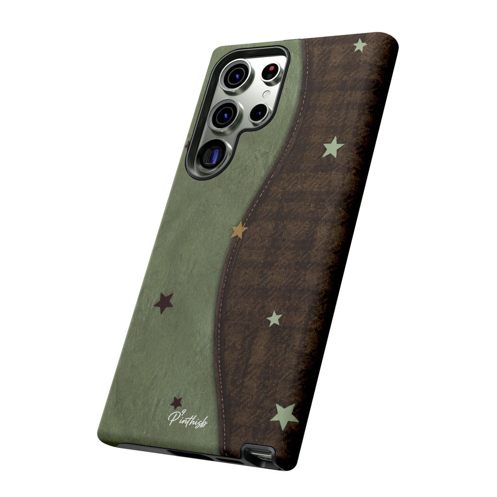 Rustic Stars Tough Phone Case