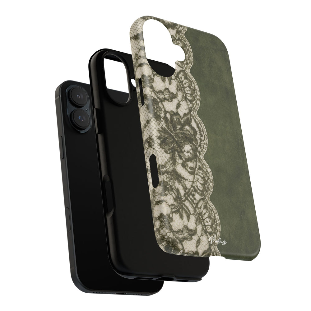 Olive Lace Tough Case