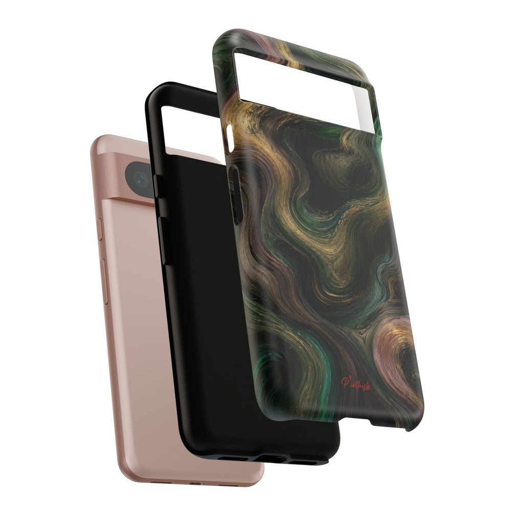 Marbled Forest Tough Phone Case