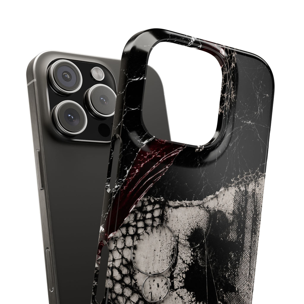 Midnight Static Snap Phone Case