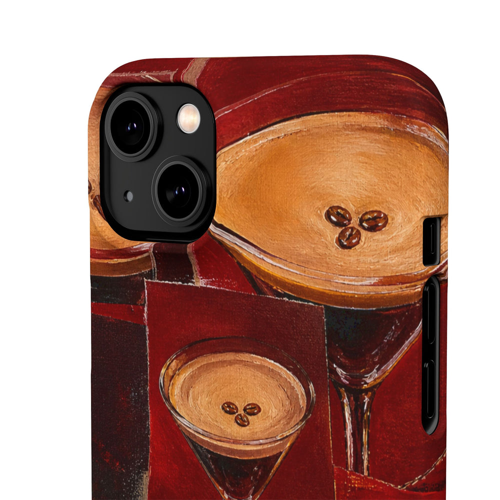 Espresso Martini Snap Phone Case