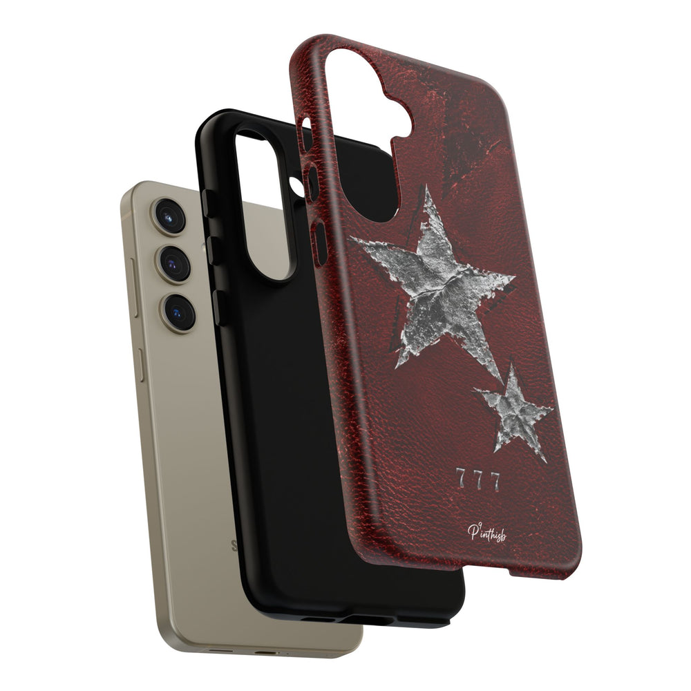 777 Metallic Stars Phone Case