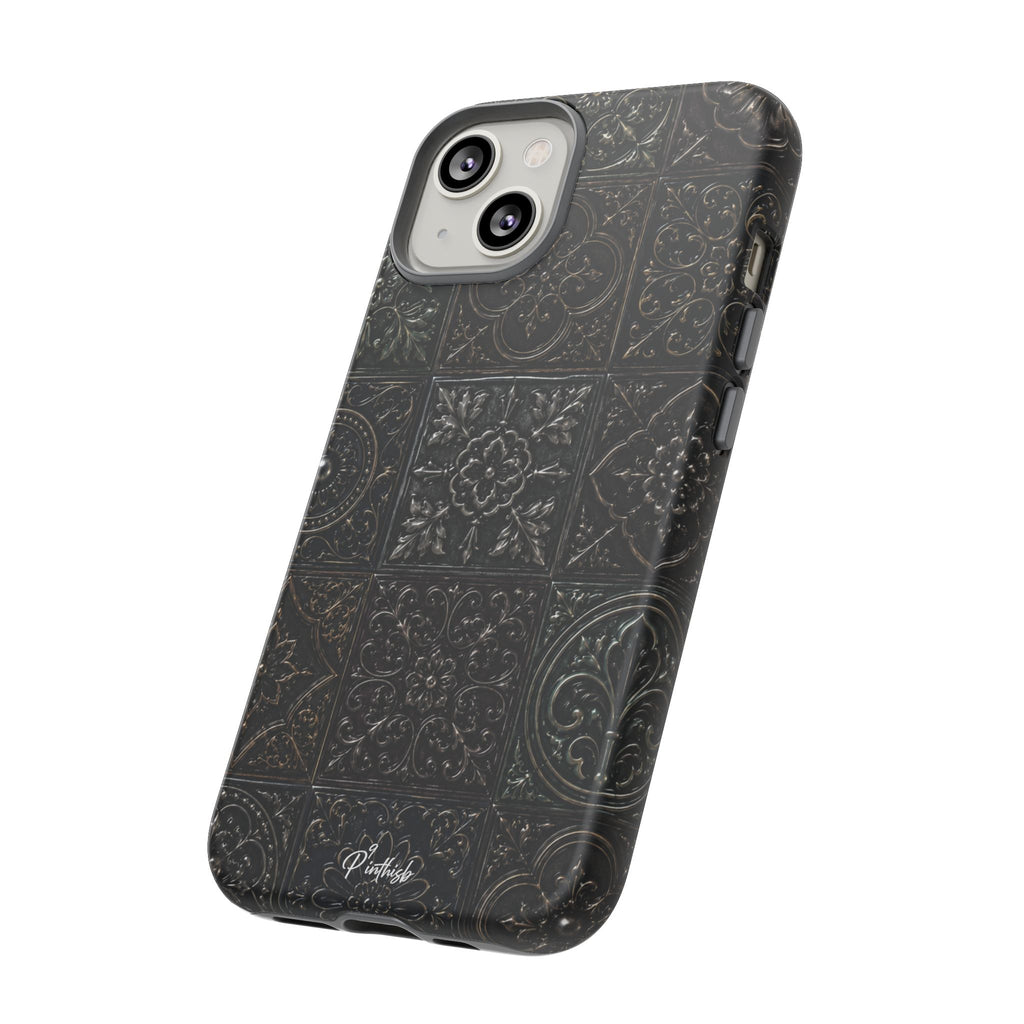 Mosaic Pattern Tough Phone Case