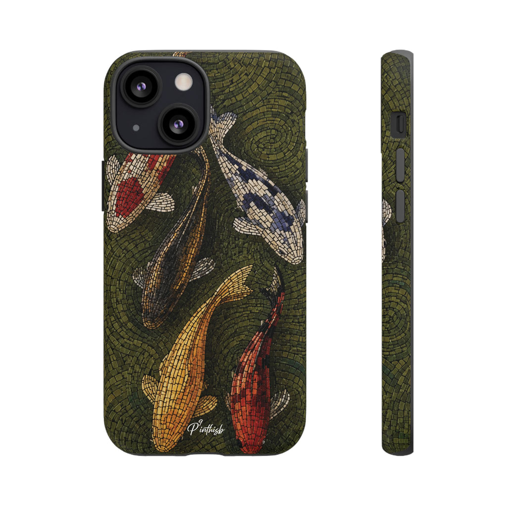 Fish Pond Tough Phone Case