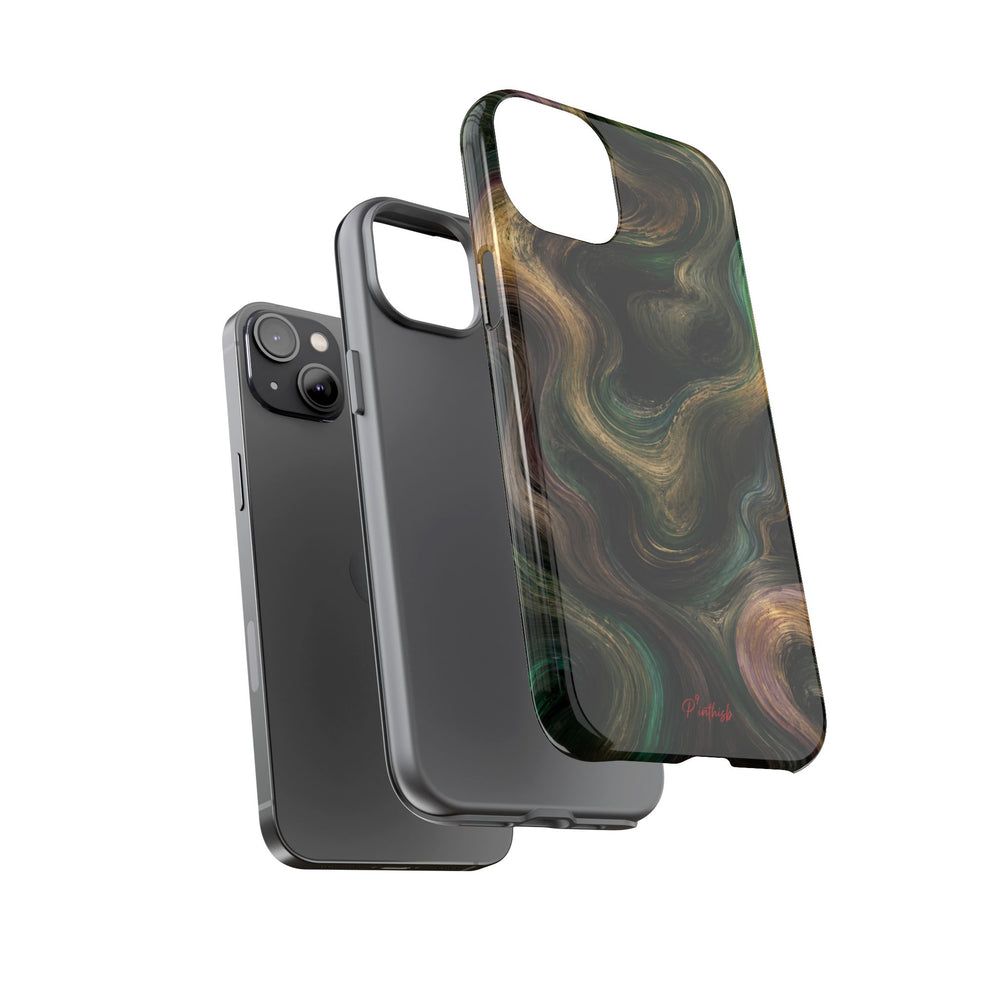Marbled Forest Tough Phone Case