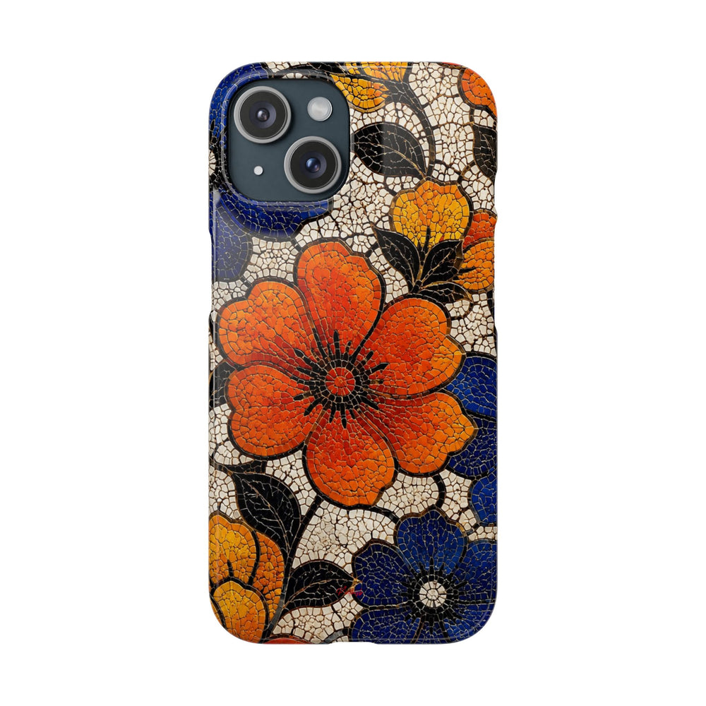 Floral Mosaic Snap Case