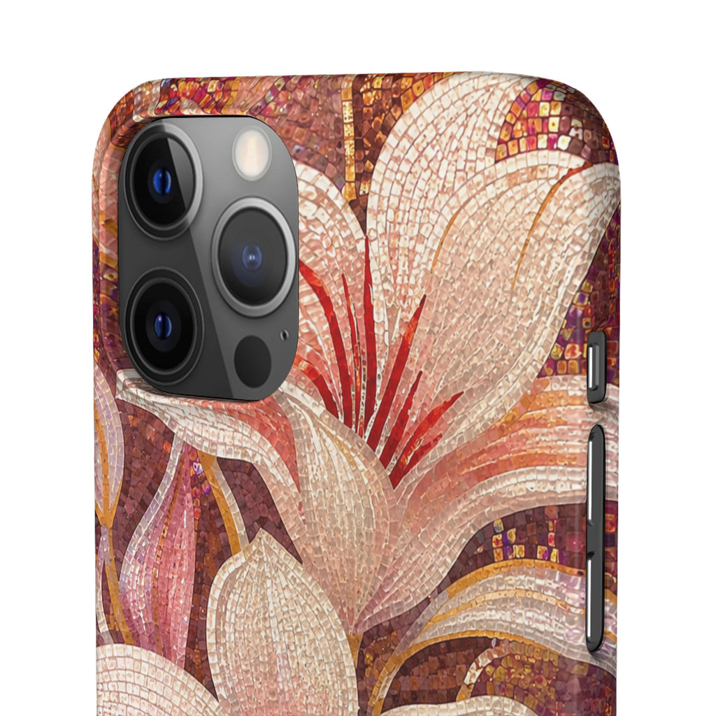 Floral Lily Snap Case