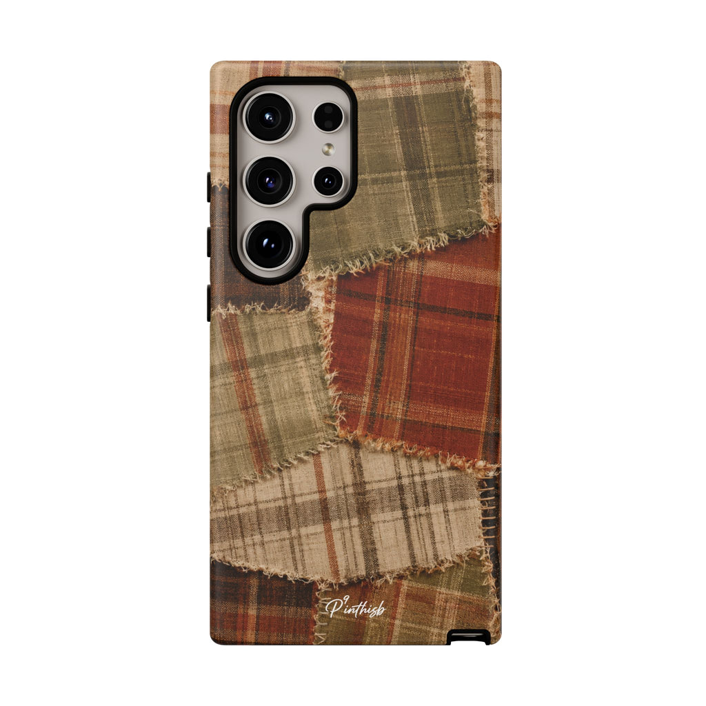 Rustic Fall Patchwork Tough Case