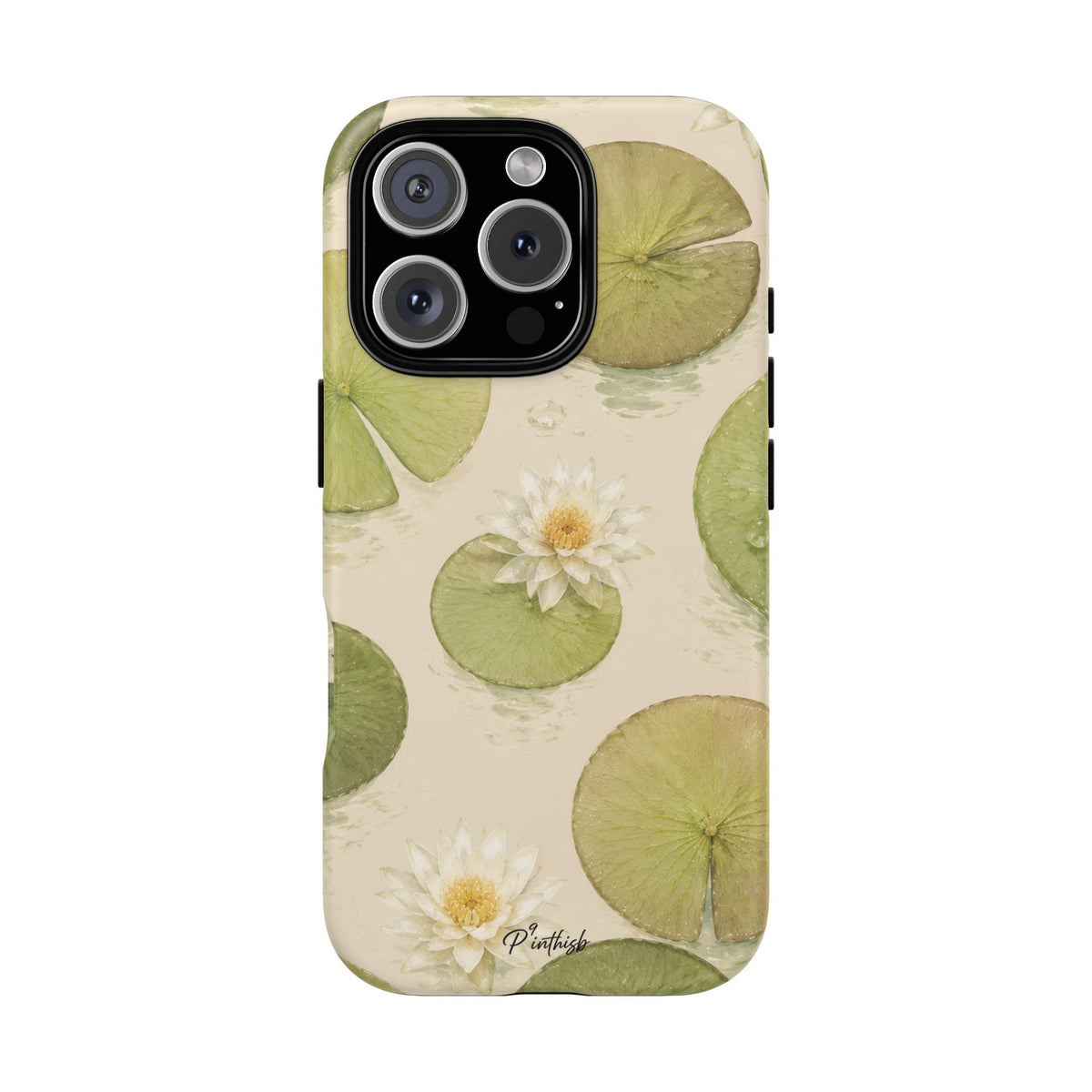 Water Lily Tough Phone Case