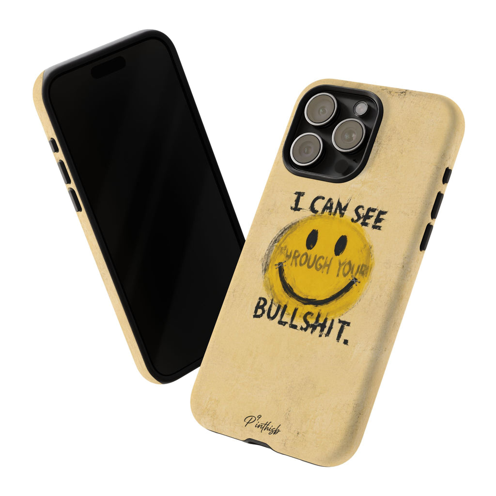 Smiley Anti-BS Tough Case