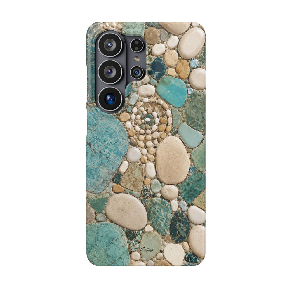 Sea Glass Mosaic Snap Case