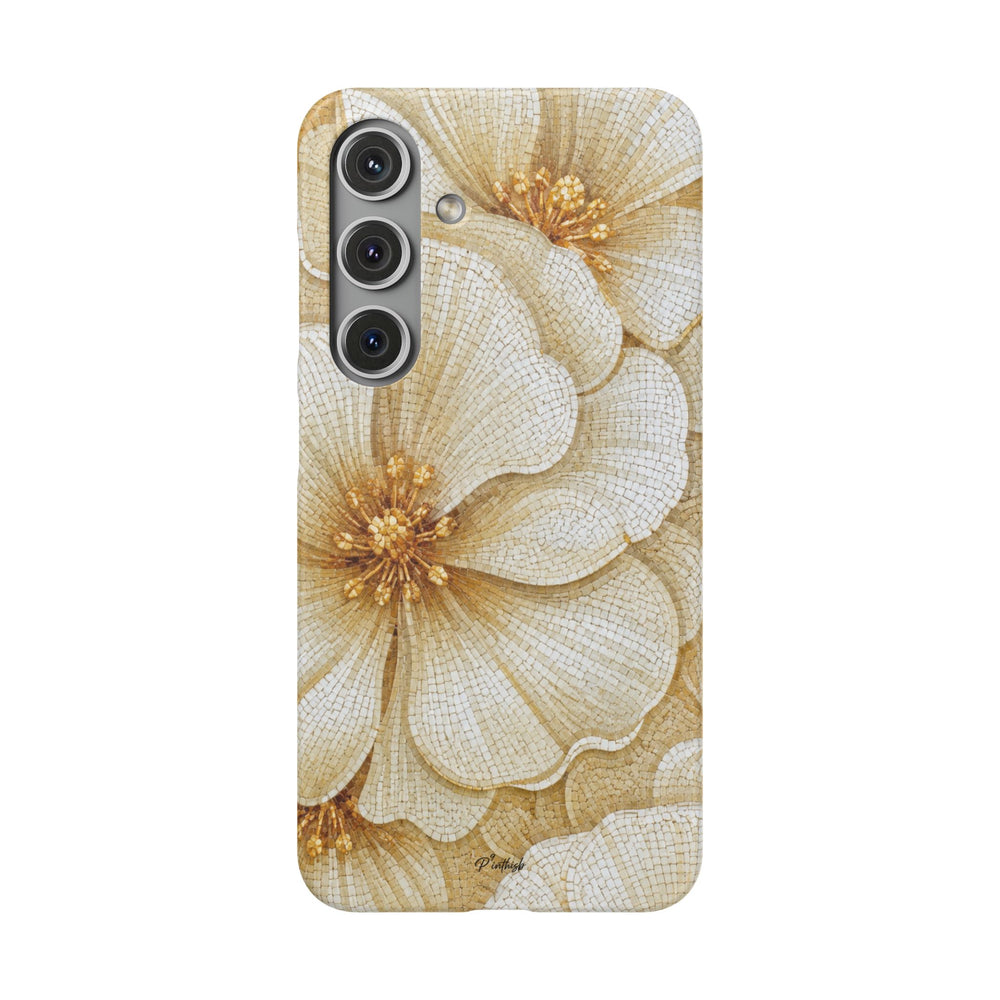 Floral Gold Bloom Snap Case