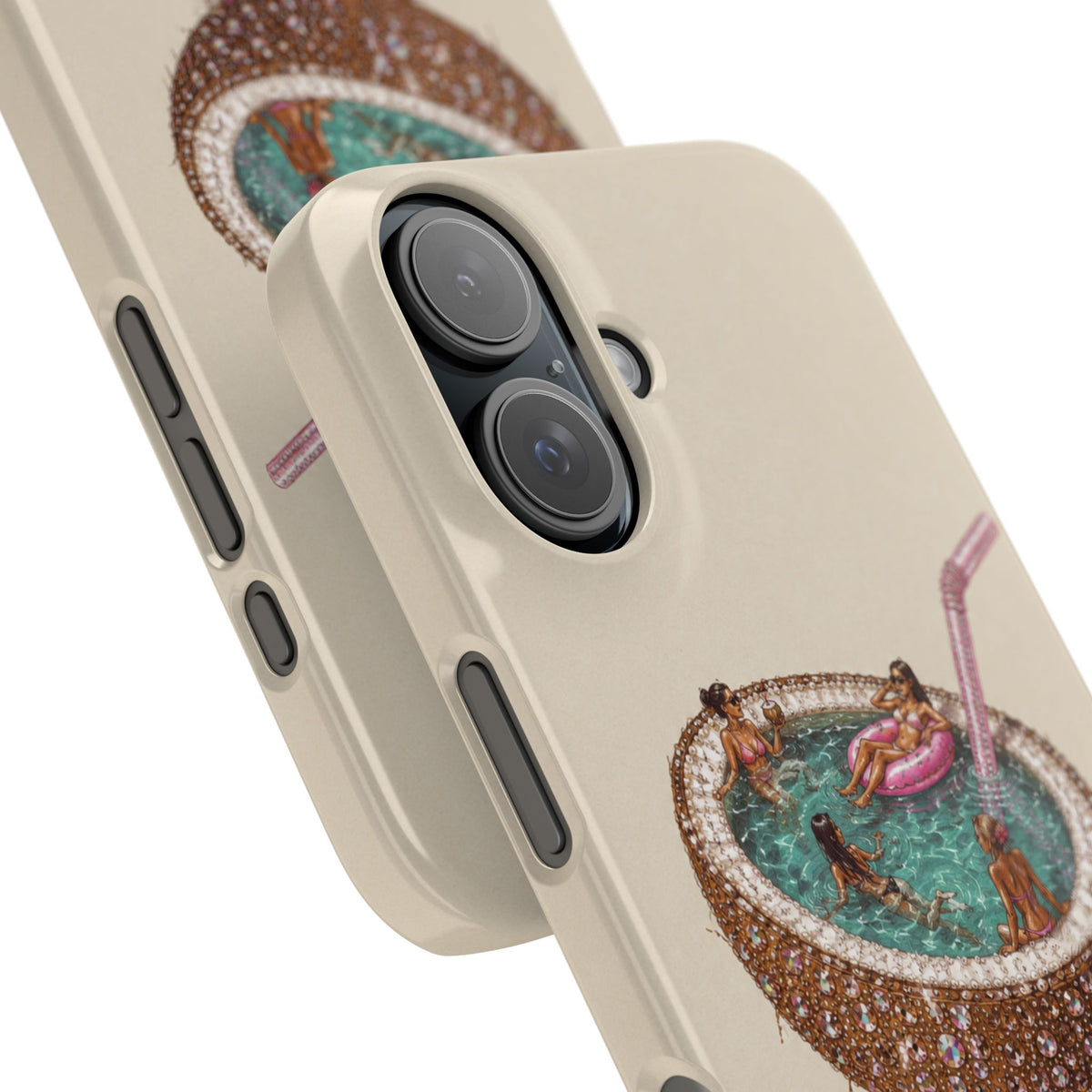 Coconut Pool Snap Phone Case