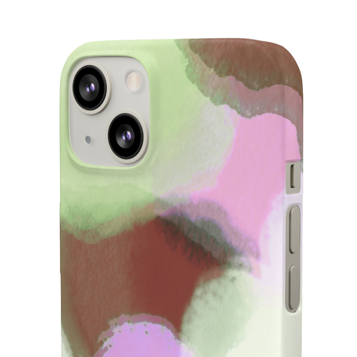 Abstract Pastel Camouflage Snap Phone Case