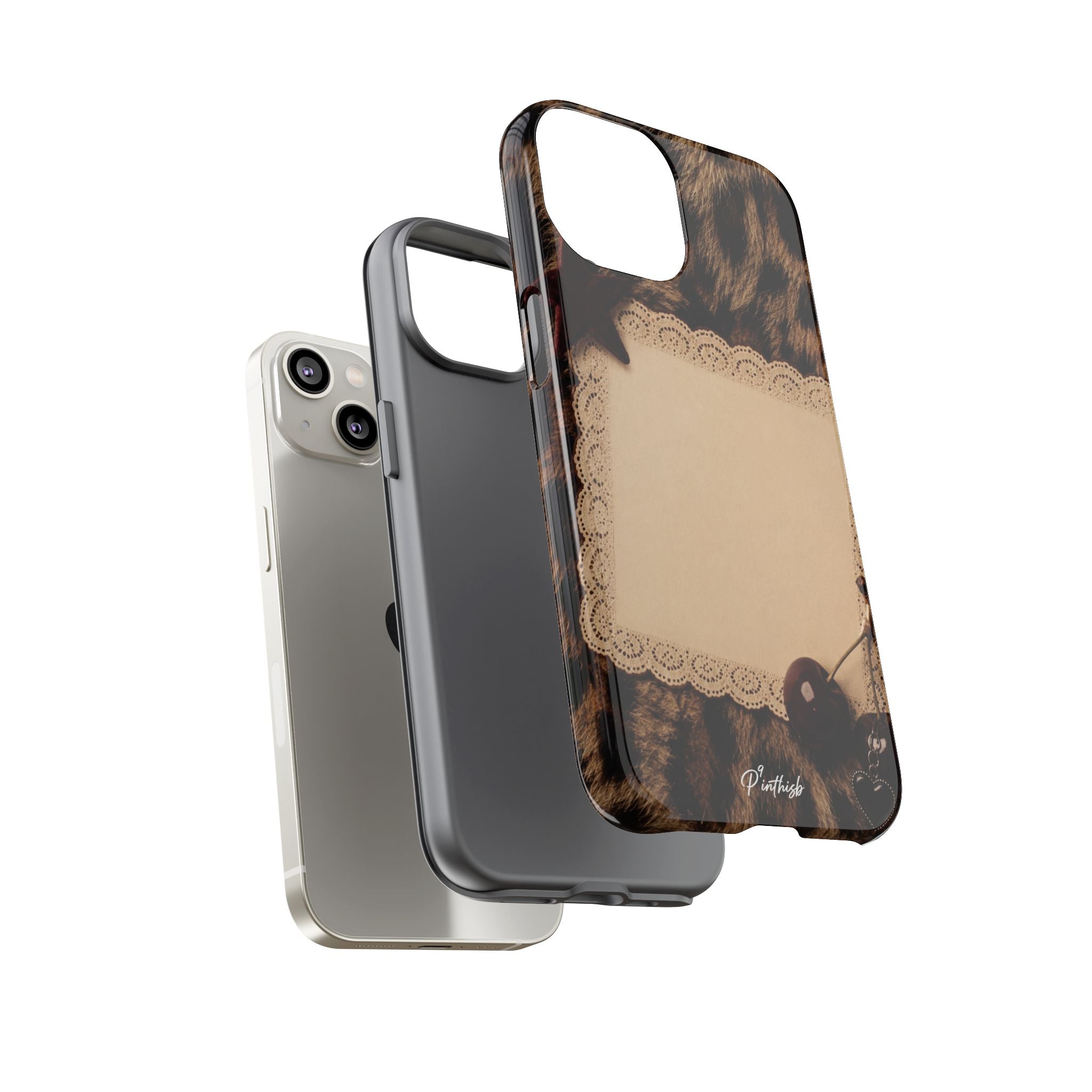 Personalized Leopard Lace Phone Case