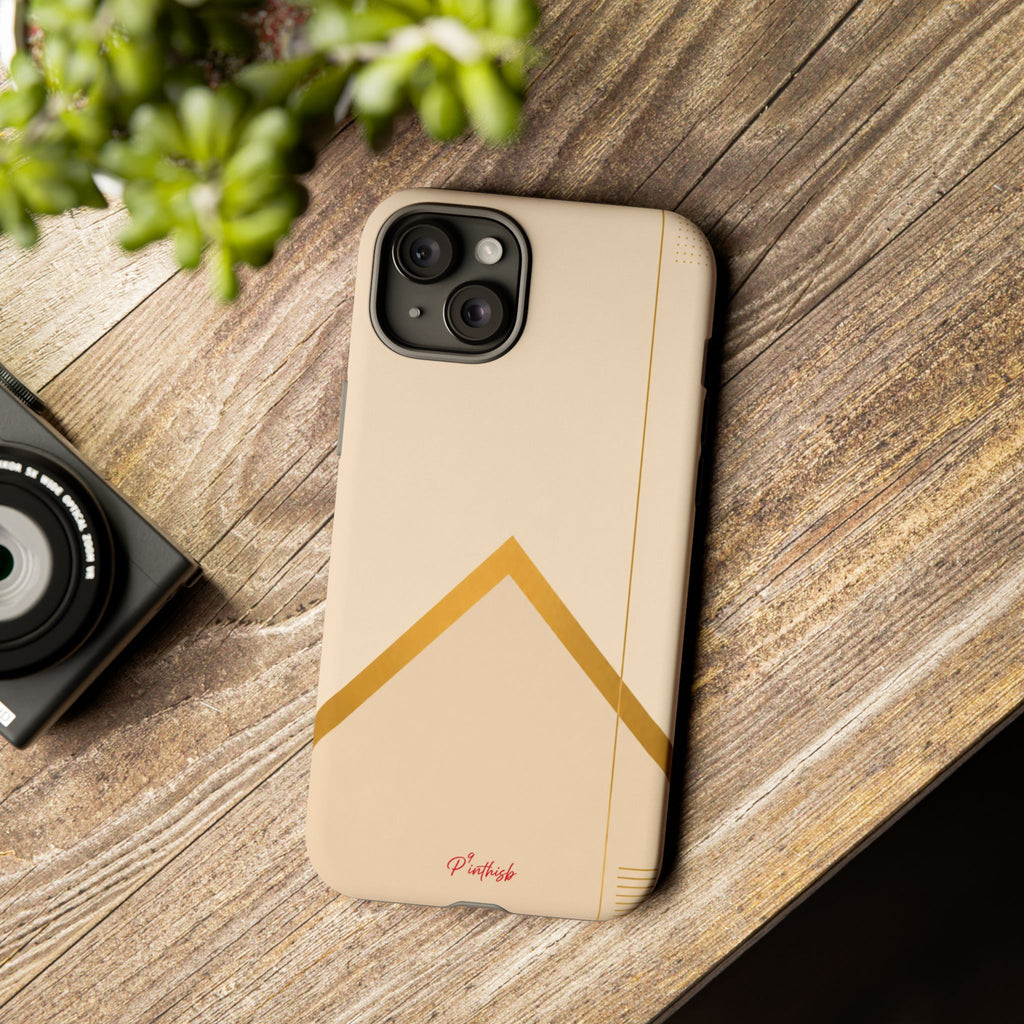 Gold Malboro Inspired Tough Phone Case