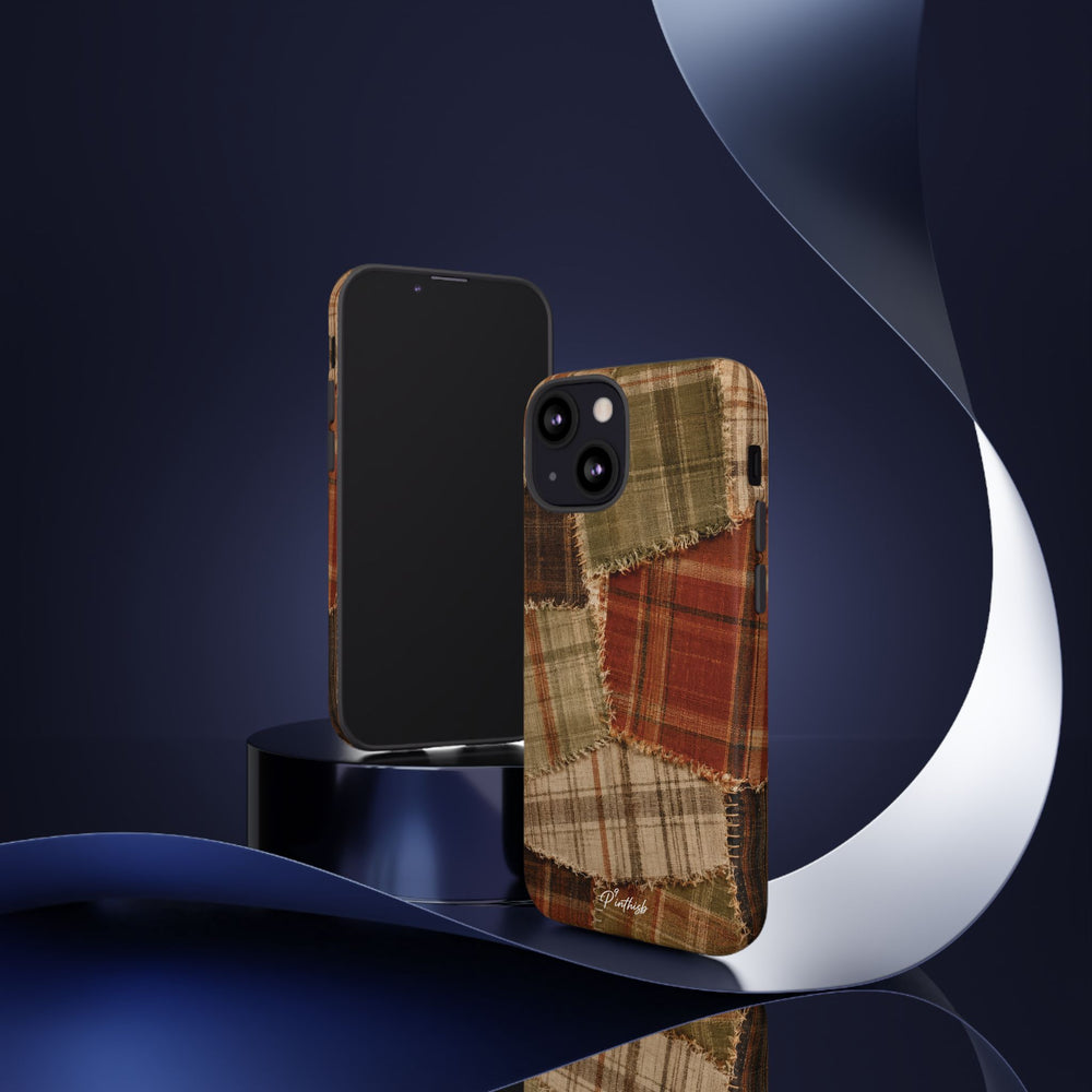 Rustic Fall Patchwork Tough Case