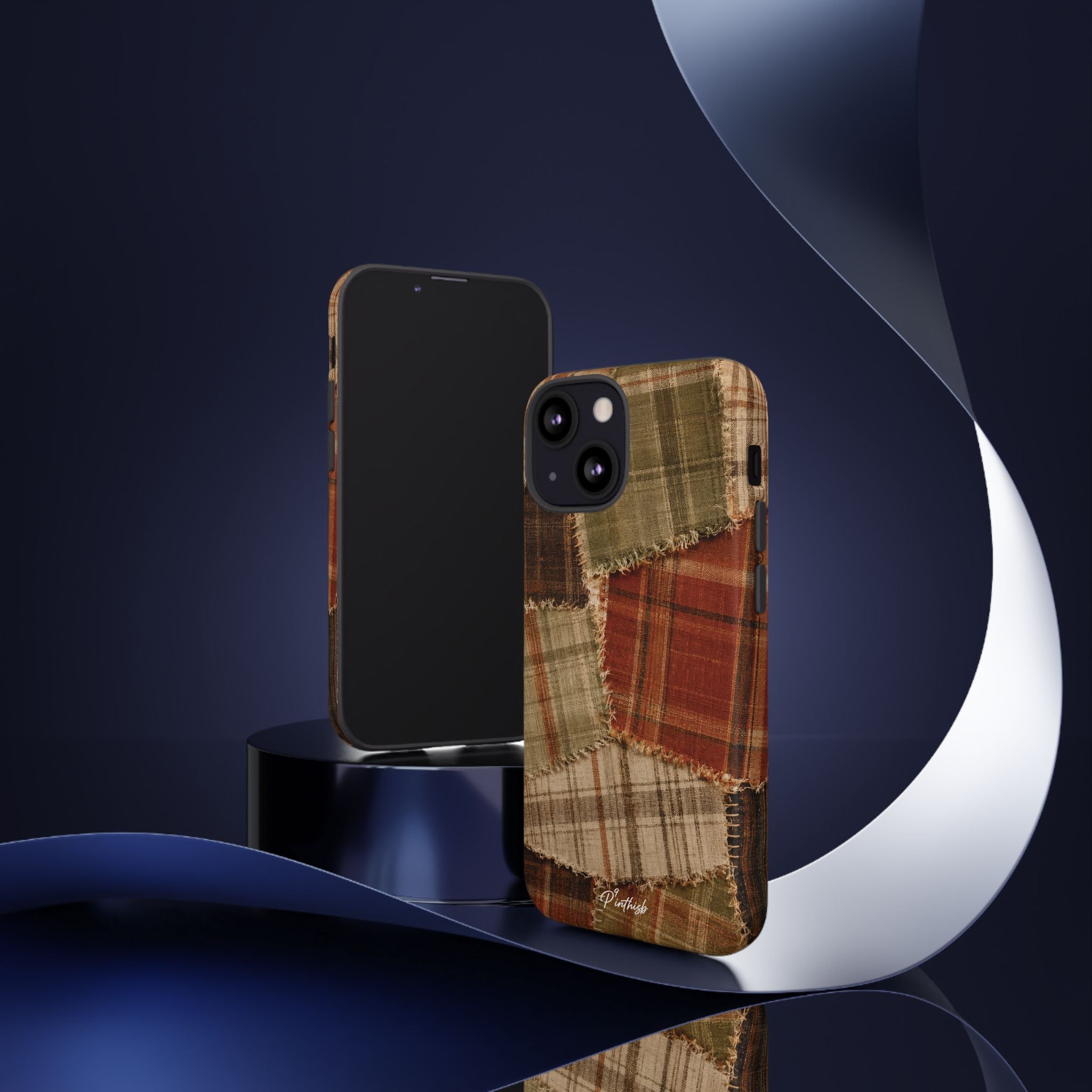 Rustic Fall Patchwork Tough Case