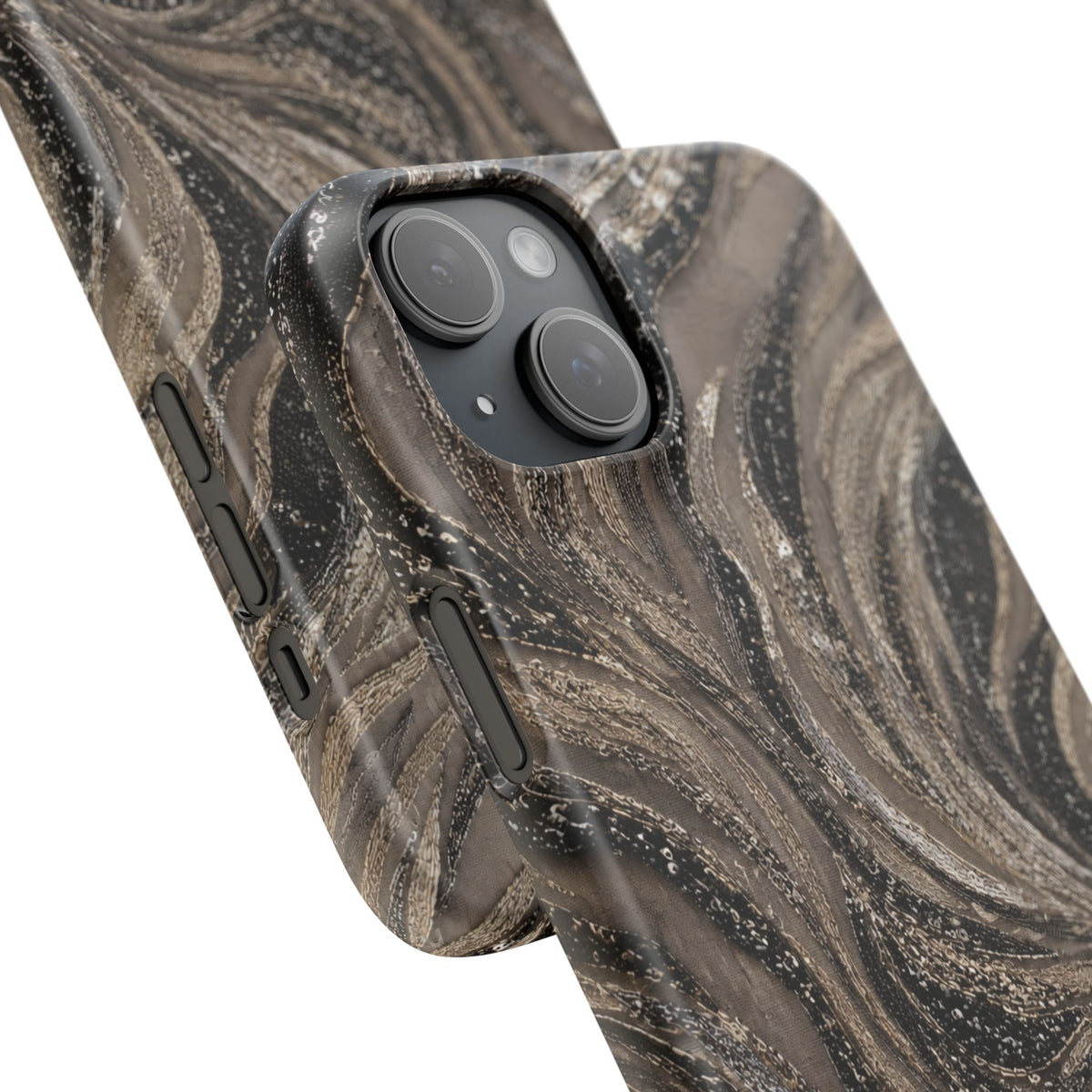 Neutral Swirl Protective Snap Case