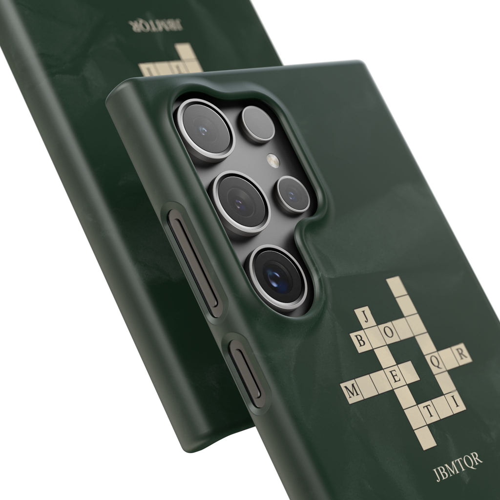 "JBMTQR crossword" Snap Phone Case