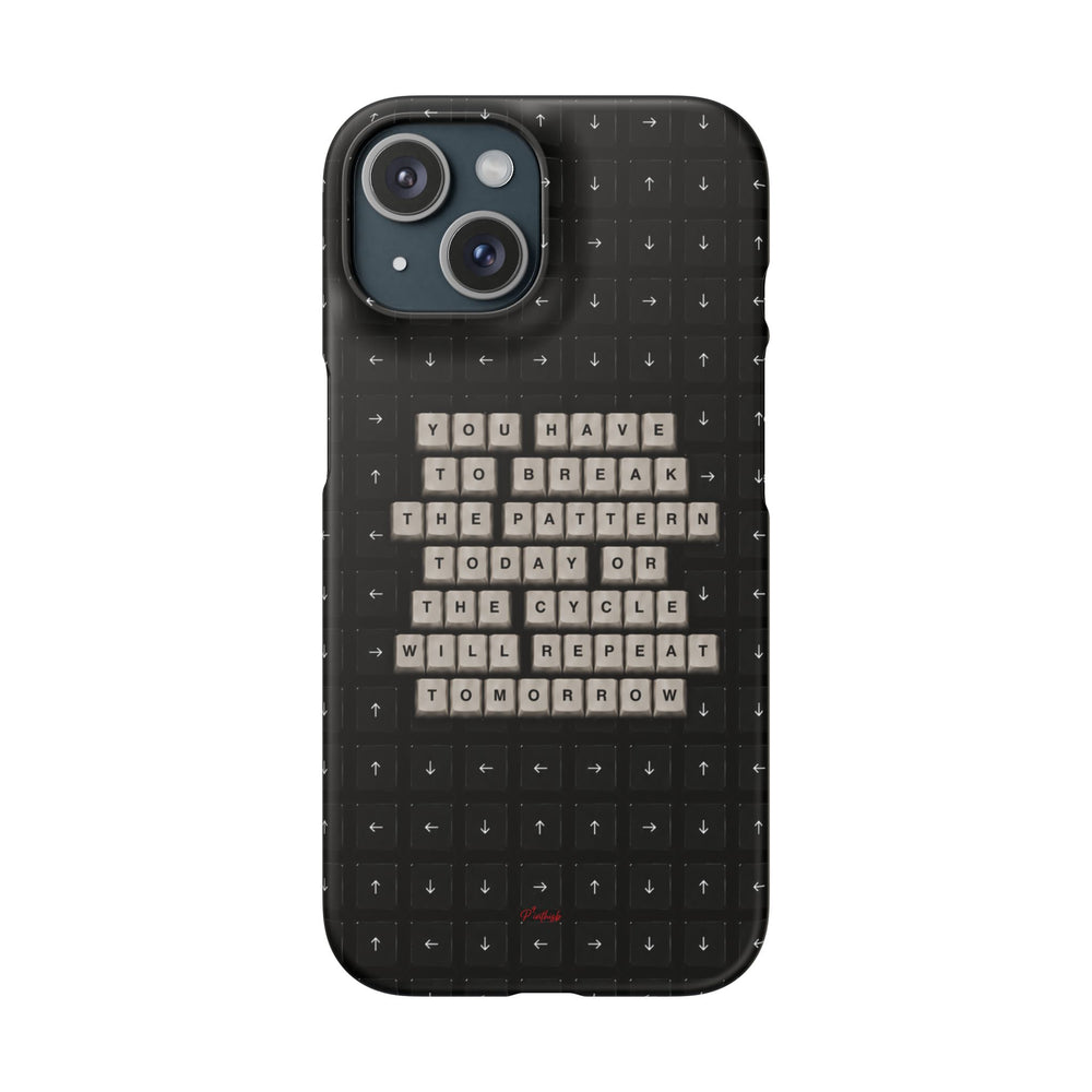 "Break the pattern" Keyboard Snap Case