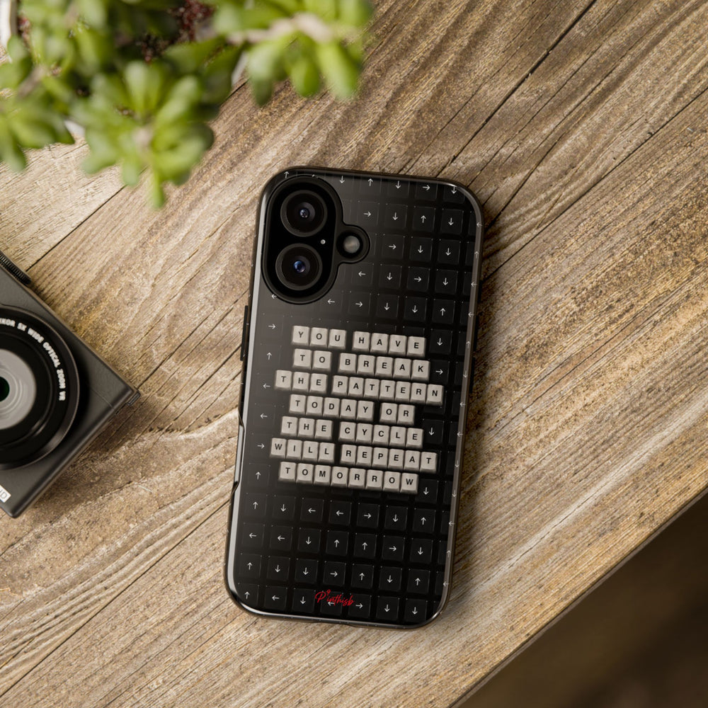 "Break the pattern" Keyboard Tough Case