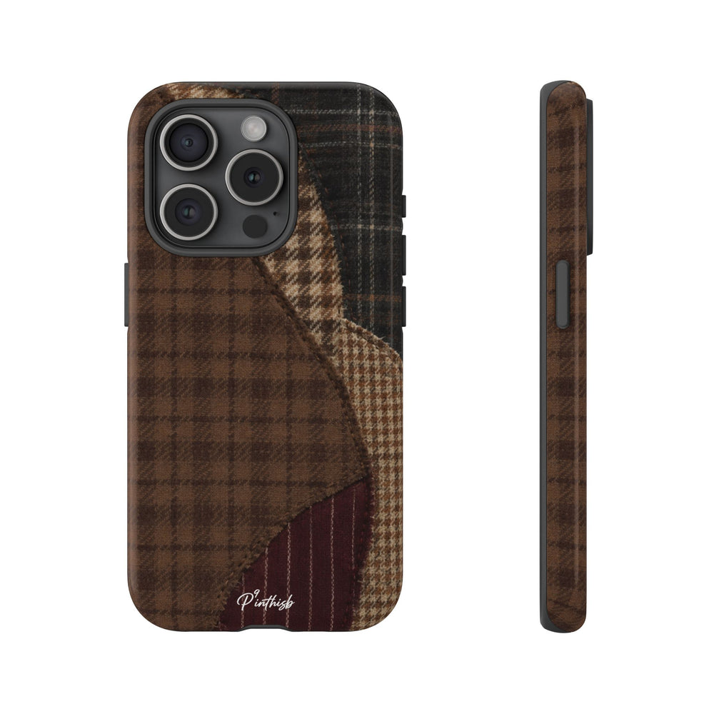 Rustic Brown Retro Tough Case